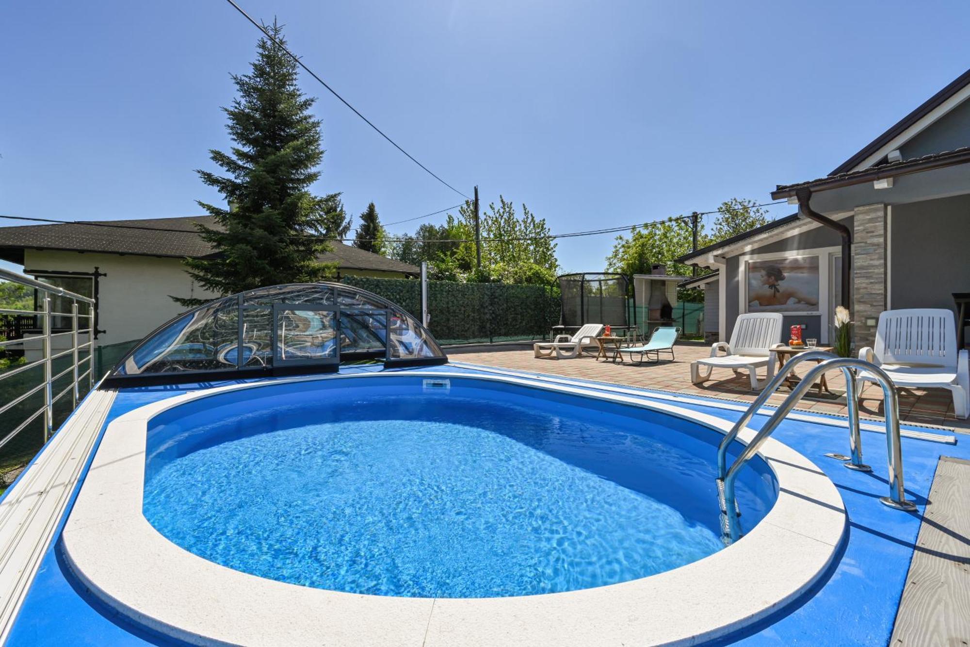 Cvetkova Hiza Sa Jacuzzijem Villa Tuheljske Toplice Exterior foto
